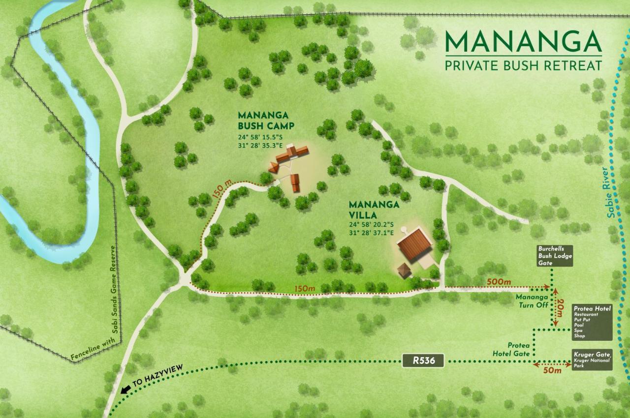 Mananga Bush Camp Hotel Skukuza Exterior foto
